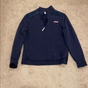 Women’s navy blue vineyard vines shepshirt